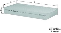 MAHLE Filtru, aer habitaclu MAHLE LA 122/S - fixbox