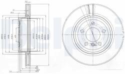 DELPHI Disc frana DELPHI BG3938 (BG3938) - fixbox