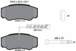 TEXTAR Set placute frana TEXTAR 2392103 (2392103) - fixbox