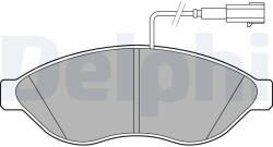 DELPHI Set placute frana DELPHI LP2498 (LP2498)