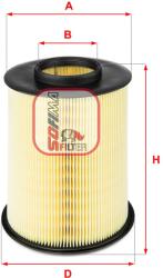 SOFIMA Filtru aer SOFIMA S 2722 A (S 2722 A) - fixbox