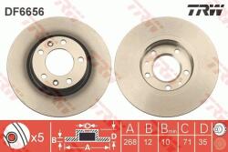 TRW Disc frana TRW DF6656 (DF6656) - fixbox