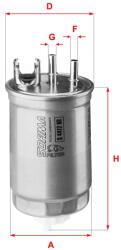 SOFIMA Filtru combustibil SOFIMA S 4412 NR (S 4412 NR) - fixbox