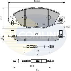 Comline Set placute frana, frana disc Comline CBP21121 - fixbox