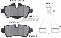 TEXTAR Set placute frana TEXTAR 2428901 (2428901) - fixbox