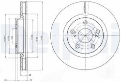 DELPHI Disc frana DELPHI BG4114C (BG4114C) - fixbox