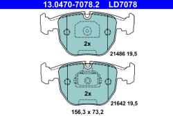 ATE Set placute frana ATE 13.0470-7078.2 (13.0470-7078.2)