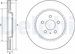 DELPHI Disc frana DELPHI BG4643C (BG4643C) - fixbox