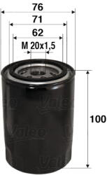 VALEO Filtru ulei VALEO 586012 (586012) - fixbox