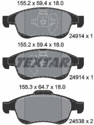 TEXTAR Set placute frana TEXTAR 2491401 (2491401)