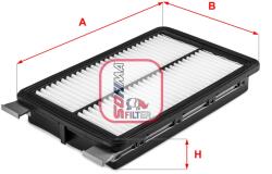 SOFIMA Filtru aer SOFIMA S 3710 A (S 3710 A) - fixbox