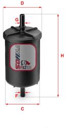 SOFIMA Filtru combustibil SOFIMA S 1948 B (S 1948 B) - fixbox