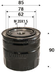 VALEO Filtru ulei VALEO 586089 (586089) - fixbox