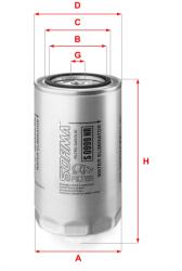 SOFIMA Filtru combustibil SOFIMA S 0999 NR (S 0999 NR) - fixbox