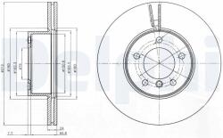 DELPHI Disc frana axa fata DELPHI BG4172C (BG4172C)