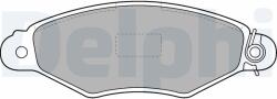 DELPHI Set placute frana DELPHI LP1519 (LP1519)