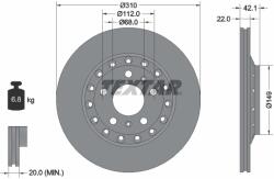 TEXTAR Disc frana TEXTAR 92152303 (92152303)