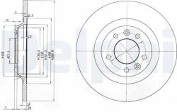 DELPHI Disc frana DELPHI BG3836 (BG3836) - fixbox