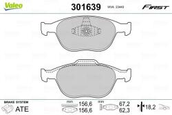 VALEO Set placute frana VALEO 301639 (301639)