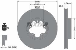 TEXTAR Disc frana TEXTAR 92231500 (92231500) - fixbox