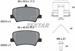 TEXTAR Set placute frana TEXTAR 2051001 (2051001)