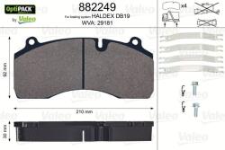 VALEO Set placute frana VALEO 882249 (882249)