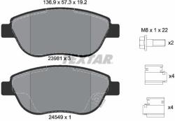 TEXTAR Set placute frana TEXTAR 2398101 (2398101) - fixbox