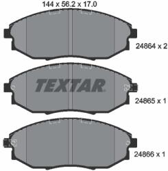 TEXTAR Set placute frana TEXTAR 2486401 (2486401) - fixbox