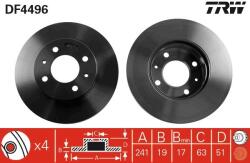 TRW Disc frana TRW DF4496 (DF4496) - fixbox