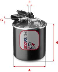 SOFIMA Filtru combustibil SOFIMA S 4148 NR (S 4148 NR) - fixbox