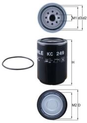 MAHLE Filtru combustibil MAHLE KC 249D (KC 249D) - fixbox