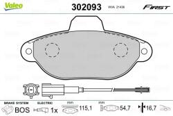 VALEO Set placute frana VALEO 302093 (302093)