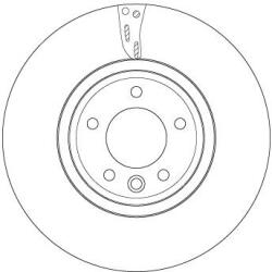 TRW Disc frana TRW DF6954S (DF6954S)
