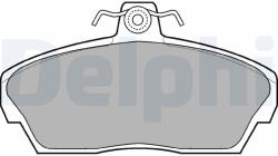 DELPHI Set placute frana DELPHI LP911 (LP911)