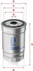 SOFIMA Filtru combustibil SOFIMA S 8500 NR (S 8500 NR) - fixbox