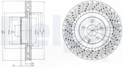 DELPHI Disc frana DELPHI BG9878 (BG9878)