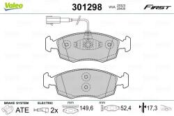 VALEO Set placute frana VALEO 301298 (301298)