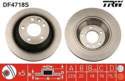 TRW Disc frana TRW DF4718S (DF4718S)