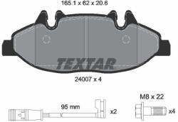 TEXTAR Set placute frana TEXTAR 2400701 (2400701) - fixbox