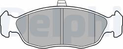 DELPHI Set placute frana DELPHI LP1597 (LP1597)