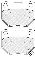 FERODO Set placute frana FERODO FDB1372 (FDB1372)
