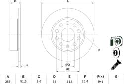 Bosch Disc frana BOSCH 0 986 479 099 - fixbox