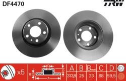 TRW Disc frana TRW DF4470 (DF4470) - fixbox