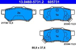 ATE Set placute frana ATE 13.0460-5731.2 (13.0460-5731.2)