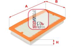 SOFIMA Filtru aer SOFIMA S 3376 A (S 3376 A) - fixbox