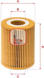 SOFIMA Filtru ulei SOFIMA S 5085 PE (S 5085 PE) - fixbox