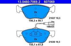 ATE Set placute frana ATE 13.0460-7069.2 (13.0460-7069.2)