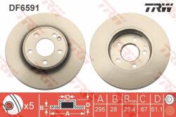 TRW Disc frana TRW DF6591 (DF6591) - fixbox