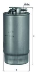 MAHLE Filtru combustibil MAHLE KL 160/1 (KL 160/1) - fixbox