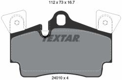 TEXTAR Set placute frana TEXTAR 2401001 (2401001) - fixbox